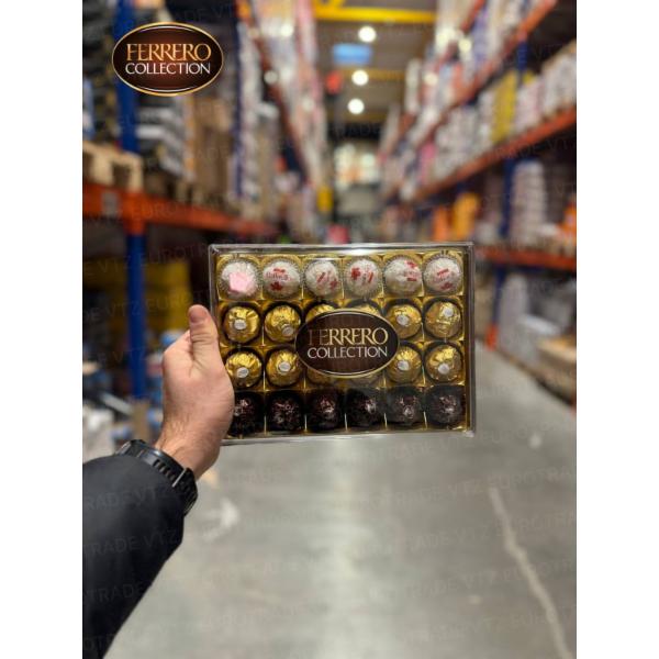 Ferrero Rocher з цільним лісовим горіхом 200 g, Ferrero Rocher з цільним лісовим горіхом 200 g, Ferrero Rocher Collection 269 g, Ferrero Rocher Diamond 300 g, Ferrero Rocher Collection 172 g, Ferrero Rocher з цільним лісовим горіхом 200 g, Ferrero Rocher Rondnoir 138 g, Ferrero Rocher Original 90 g, Ferrero Rocher Zartbitter 55% 90 g, Ferrero Rocher Raffaello 90 g, Ferrero Rocher Піраміда 350 g, Ferrero Rocher Zartbitter/Classic 100 g, Ferrero Rocher Dark 90 g, Ferrero Rocher Coconut Pineapple 90 g, Ferrero Rocher Weis 90 g, Ferrero Rocher з цукерками 37,5 g, Ferrero Rocher Mon Cheri з цукерками 42 g, Ferrero Rocher Kusschen з цукерками 35 g, Ferrero Rocher Raffaello з цукерками 37,5 g, Ferrero Rocher Prestige 319 g, Ferrero Rocher Collection 359 g, Ferrero Rocher з цільним лісовим горіхом 375 g, Ferrero Rocher Піраміда 212,5 g, Ferrero Rocher Kokos&Mandelcreme 90 g, Ferrero Rocher 20 шт. 250 g, Ferrero Rocher Набір 225 g